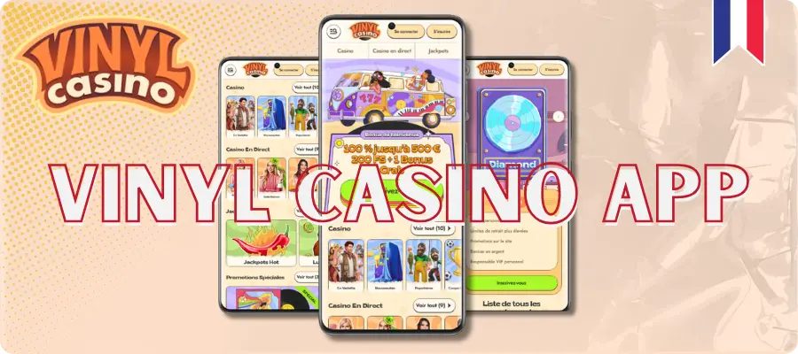 Le joueur joue à des jeux de casino dans l'application mobile sur un smartphone
